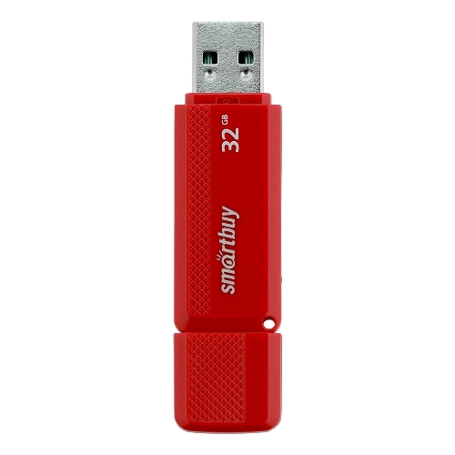Флешка USB Smartbuy Dock Red (SB32GbDK-R), 32Gb, USB 2.0, R/W 15/5, красный