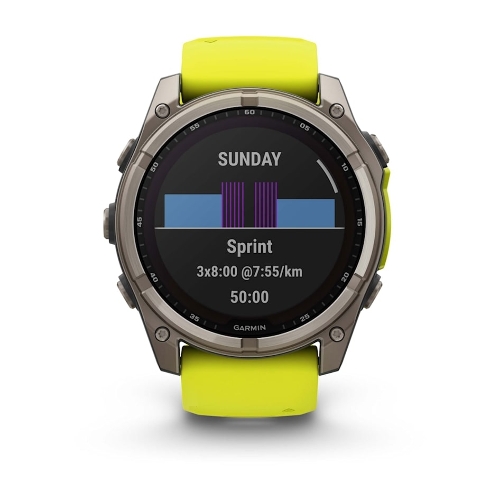 Умные часы Garmin Fenix 8 Solar Sapphire, 1.6