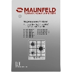Газовая варочная панель Maunfeld EGHE.43.3STS-EW
