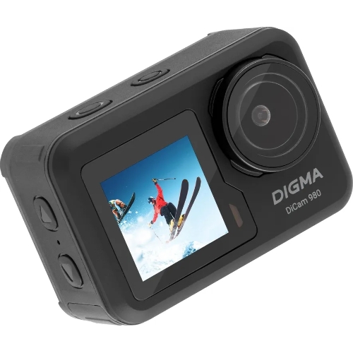 Экшн-камера Digma DiCam 980 1xCMOS 12Mpix черный