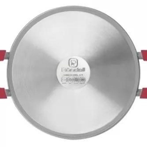 Набор 8 предметов Rondell RDS-1662, Кастрюли с/кр 20 см (3,0 л), 24 см (5,6 л), ковш с/кр 16 см (1,4 л), сотейник б/кр 2