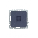 Розетка компьютерная IEK BRITE РК10-БрМ RJ45 кат.5E маренго