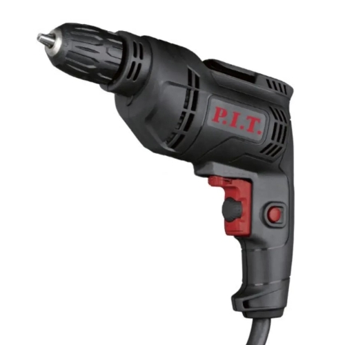 Дрель-шуруповерт сетевой P.I.T. PBM10-C, Сетевая, 550Вт