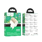 Сетевое зарядное устройство HOCO CS72A 1Type-C PD30W, белый
