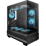 Корпус PcCooler C3Q500 BK черный без БП ATX 9x120мм 5x140мм 2xUSB3.0 audio bott PSU