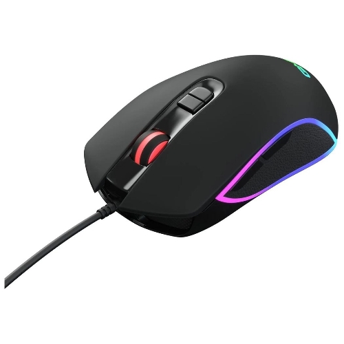 Мышь проводная GMNG 730GM черный, 12000 dpi, USB, кнопки - 7