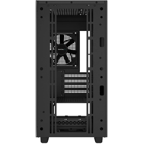 Компьютерный корпус Deepcool CH370 черный без БП mATX 1x120мм 1xUSB 2.0 1xUSB 3.0 audio bott PSU