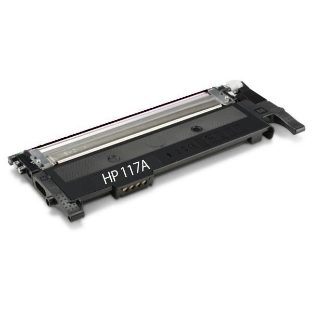 Картридж лазерный G&G, аналог HP W2073A/117A красный 0.7k с чипом