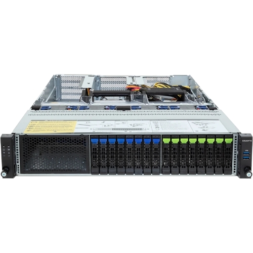 Серверная платформа Gigabyte Server Platform G293-Z42 Rev.3x/2U/2xAMD (9004/9005)/2xHS/24xDIMM/4xSFF NVME/SAS/SATA + 4xSFF SATA/SAS/8xGPUs DS/2x10GbE/8xFHFL + 2xLP/2x3000W/Rails/1Y
