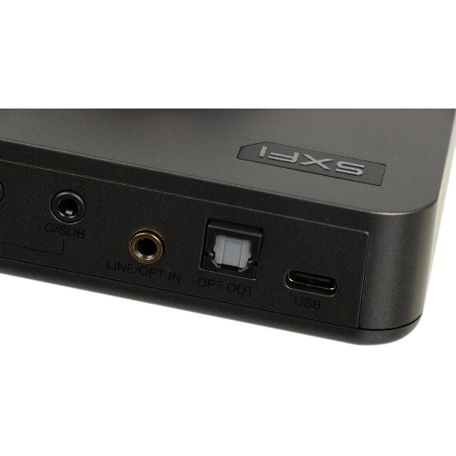 Звуковая карта Creative USB Sound Blaster X 4 WW (SB-Axx1) 7.1 Ret