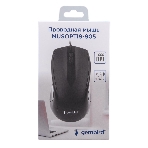 Мышь проводная Gembird MUSOPTI9-905U черный, 1000 dpi, USB, кнопки - 3