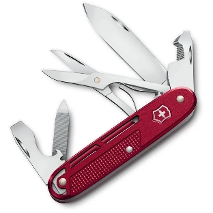 Нож перочинный Victorinox Synergy X Alox (0.8226.20) 93мм 10функц. красный карт.коробка