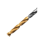 Сверло спиральное по металлу Denzel 3 x 61мм, Р6М5, Golden Tip, многогранная заточка, 2 шт.
