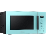 Микроволновая печь Samsung MG23T5018AN/BW голубой, 23 л, 800 Вт, переключатели - сенсор