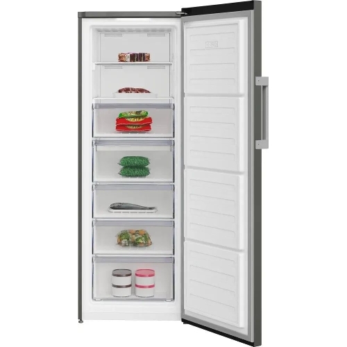 Морозильная камера Beko B3RFNK292G, темно-серый, 255л, 5 ящиков