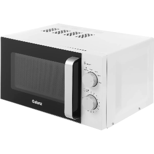 Микроволновая печь Galanz MOS-2401FMW белый, 20 л, 800 Вт, переключатели - поворотный механизм