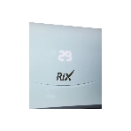 Кондиционер сплит-система настенного типа RIX LITE I/O-W07MB 7000 BTU, 21 м², 23 дБ, охлаждение, обогрев, осушение, белый