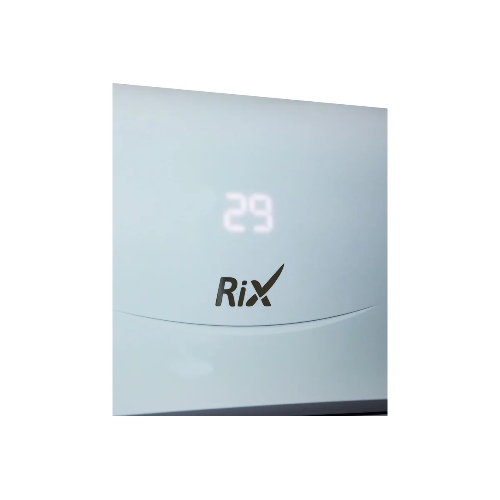 Кондиционер сплит-система настенного типа RIX LITE I/O-W07MB 7000 BTU, 21 м², 23 дБ, охлаждение, обогрев, осушение, белый