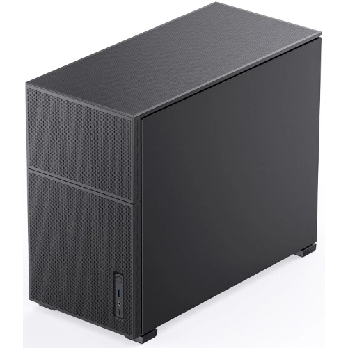 Корпус без блока питания JONSBO D31 MESH Black MATX без БП, боковая панель из закаленного стекла, mini-ITX, micro-ATX, черный