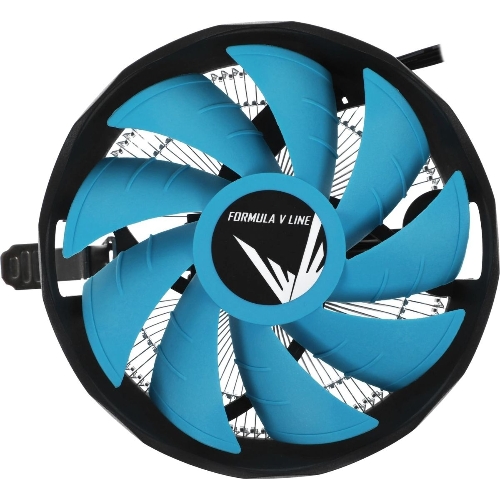 Кулер для процессора AeroCool/Formula Verkho Plus серебристый/черный, 120 мм, алюминий, 2000 об/мин, 26.5 дБ, 4 pin, 110 Вт, 68 мм