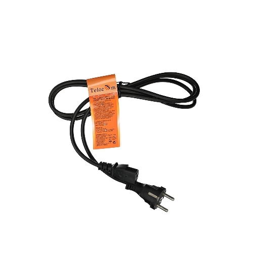 Кабель компьютер - розетка 220V (EURO) 1.8м, 3G 0,75мм медь, Telecom