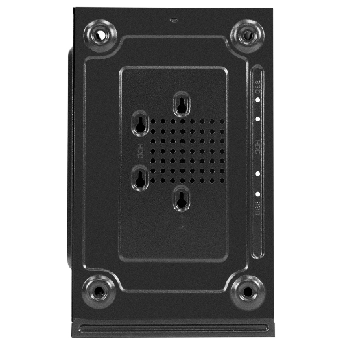 Компьютерный корпус Minitower ExeGate BAA-403-UNS400 (mATX, БП UNS400 с вент. 12см, 2*USB, HD Audio, черный)