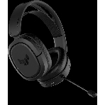 Гарнитура ASUS TUF Gaming H1 Wireless чёрный, беспроводная + проводная, USB/USB-C, до 15 ч, виртуальный 7.1, шумоподавление микрофона