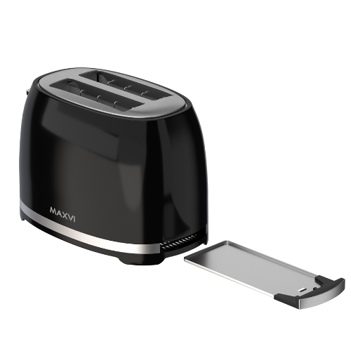 Тостер Maxvi KT821P черный