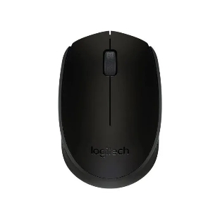 Мышь беспроводная Logitech M171 черный/серый, 1000 dpi, радиоканал, USB, кнопки - 3