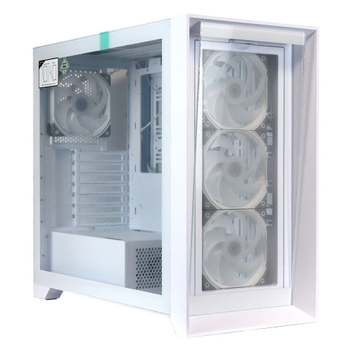 Компьютерный корпус ACD Lagrange; ATX, белый, FANS: 120мм ARGb: 3 Top + 1 Rear + HUB. Drive bay int: 3x3,5