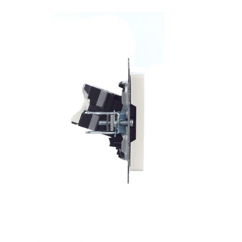 Розетка компьютерная IEK BRITE РК10-БрЖ RJ45 кат.5E жемчуг