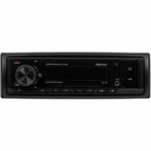 Автомагнитола Prology GT-110, 1 DIN, Bluetooth, USB Type-A, AUX