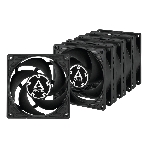 Вентилятор для корпуса ARCTIC P8 Value Pack (черный/черный) (5pc) (ACFAN00153A)