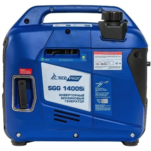 Электрогенератор бензиновый инверторный ТСС SGG 1400Si, 1.4 кВт, 56 дБ, 10.5 кг