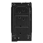 Компьютерный корпус Miditower ExeGate AA-443-UNS500 (ATX, БП UNS500 с вент. 12см, 2хUSB+HD Audio, черный)