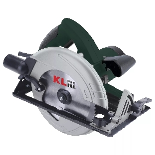 Профессиональная пила циркулярная KLPRO KLDAT18501 1350 w 190мм (сеть, 1350Вт, 5000об/мин, 190мм, 20мм)
