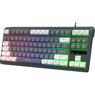 Клавиатура Oklick 711G проводная, USB Type-A, серый