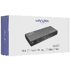 Док-станция WAVLINK WL-UG69DK1, USB Type-C, DisplayPort/HDMI/RJ-45/USB Type-C/Jack 3.5mm, USB