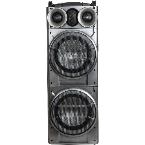 Минисистема SUPRA SMB-2150 черный 1200Вт FM USB BT SD (в комплекте: активн.+пассив.колонки)