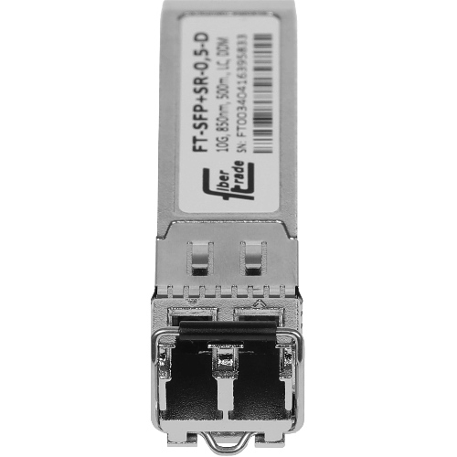 Модуль оптический Future Technologies FT-SFP+SR-0,5-D Модуль оптический FT-SFP+SR-0,5-D (10G, 850nm, 500m., LC, DDM)