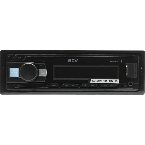 Автомагнитола ACV AVS-918BR, 1 DIN, Bluetooth, USB Type-A, AUX