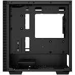 Компьютерный корпус Deepcool CH370 черный без БП mATX 1x120мм 1xUSB 2.0 1xUSB 3.0 audio bott PSU