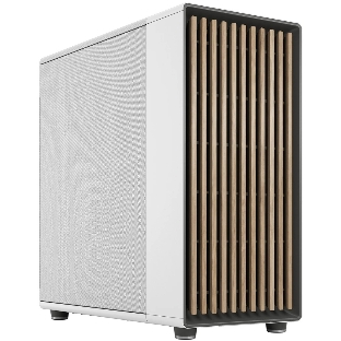 Компьютерный корпус без блока питания Fractal Design North XL, Full-Tower, 3x140мм, 2xUSB-A 3.2 + 1xUSB 3.2 Type-C E-ATX, ATX, mATX, mITX Wood panel, Chalk белый