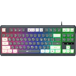 Клавиатура Oklick 711G проводная, USB Type-A, серый