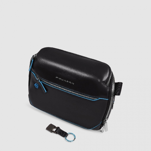 Сумка мужская Piquadro Blue Square CA6900B2/N черная натур.кожа