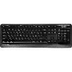 Комплект клавиатура+мышь A4Tech FStyler FG1012 беспроводной, USB, 1200 DPI, черный