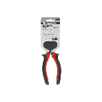 Длинногубцы Matrix 17160 черный Nickel, 180 мм, прямые, двухкомпонентные рукоятки