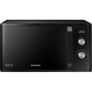 Микроволновая печь Samsung MS23K3614AK черный, 23 л, 800 Вт, переключатели - поворотный механизм
