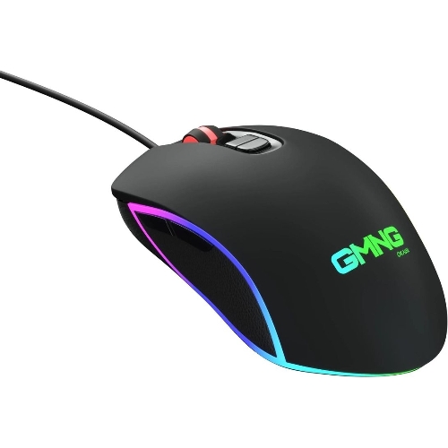 Мышь проводная GMNG 730GM черный, 12000 dpi, USB, кнопки - 7