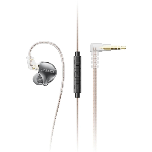 Проводные наушники FiiO JD10 черный, внутриканальные, Jack 3.5 мм